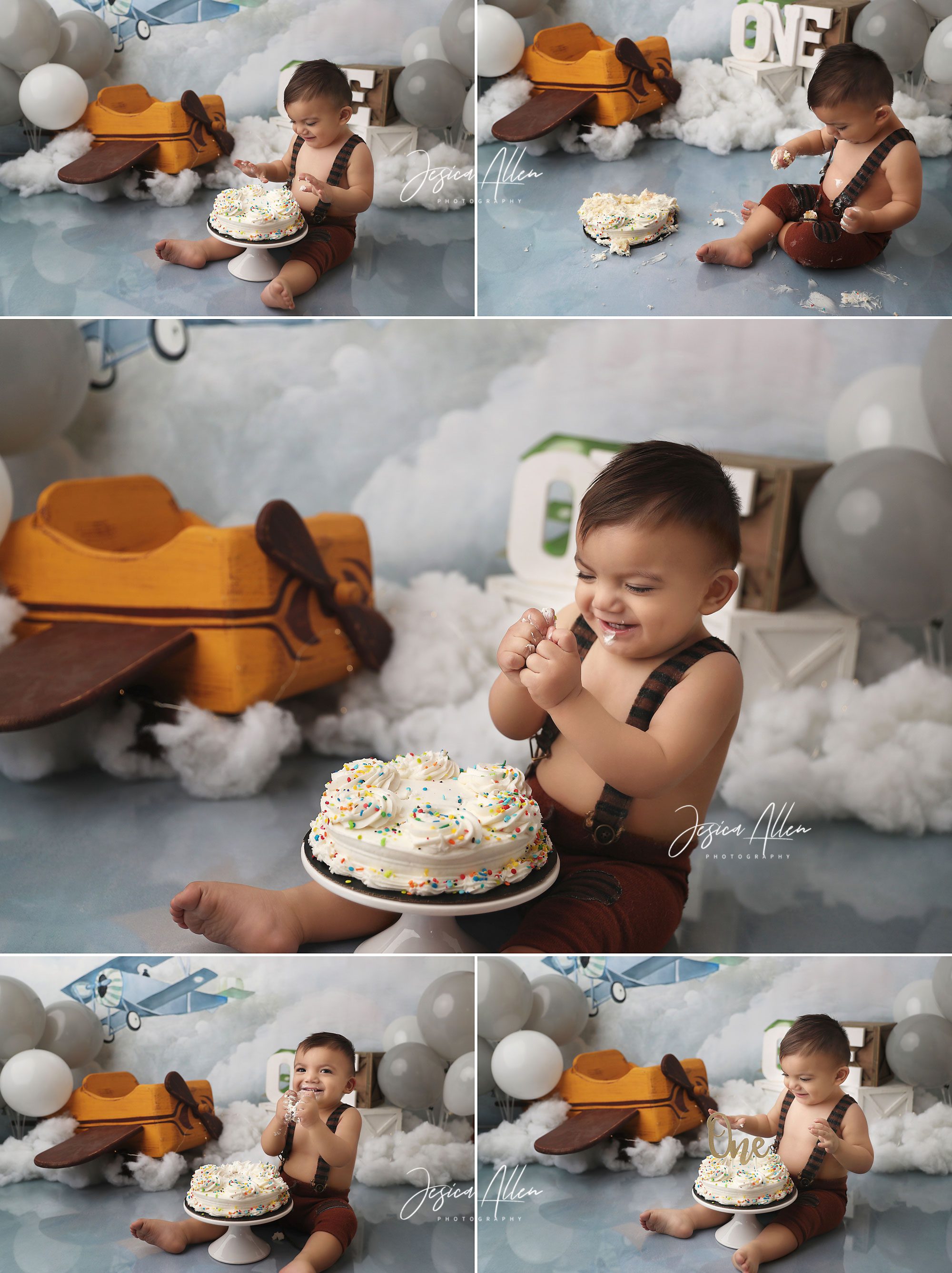 cake smash photography