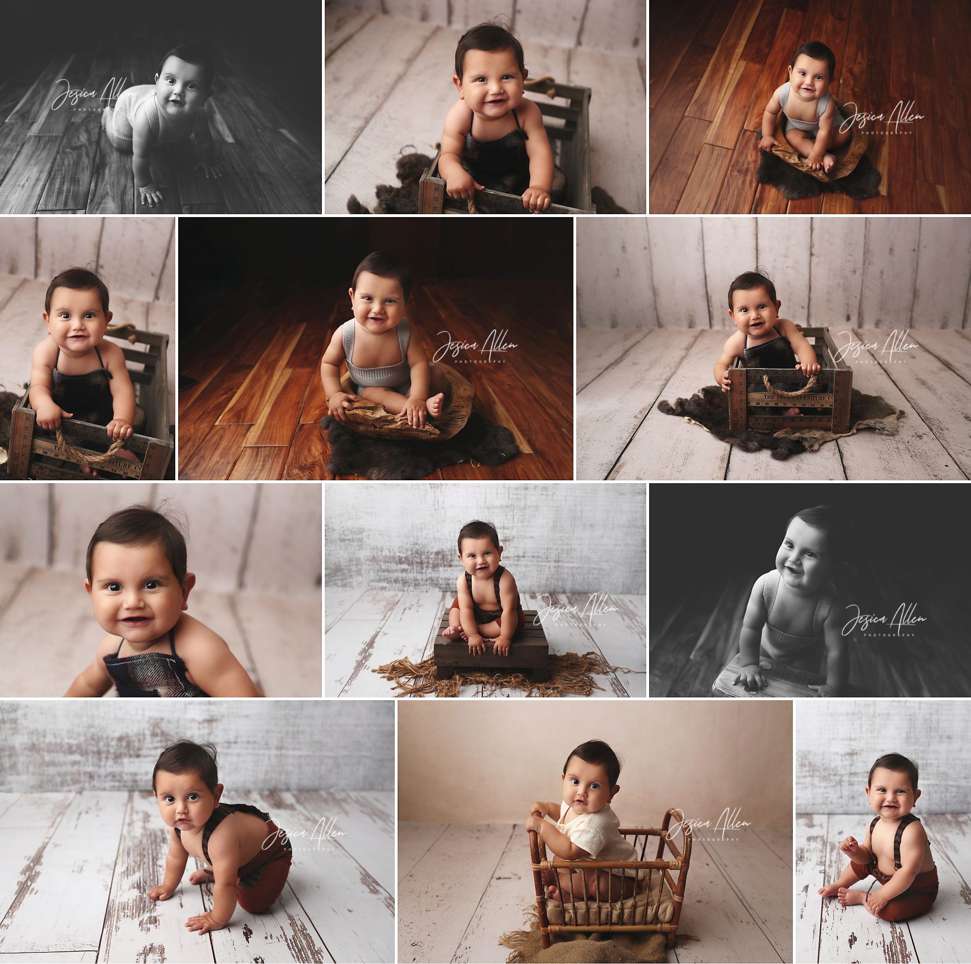 8 month old baby boy