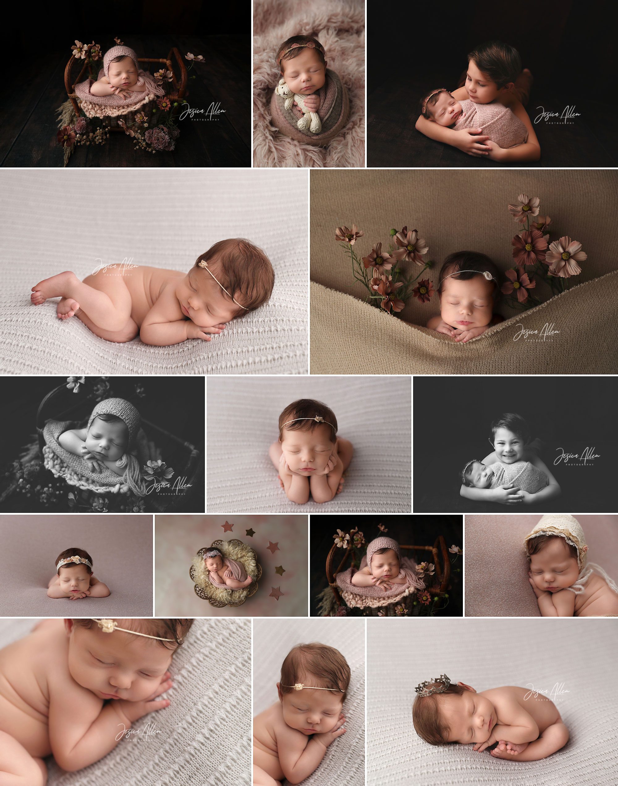 newborn photography baby girl